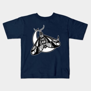 Moon Moth Kids T-Shirt